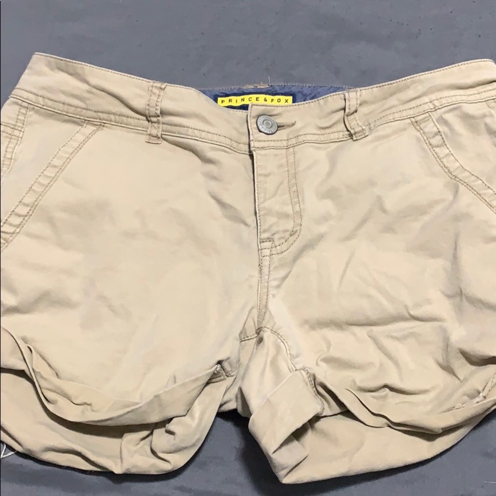 Brown shorts